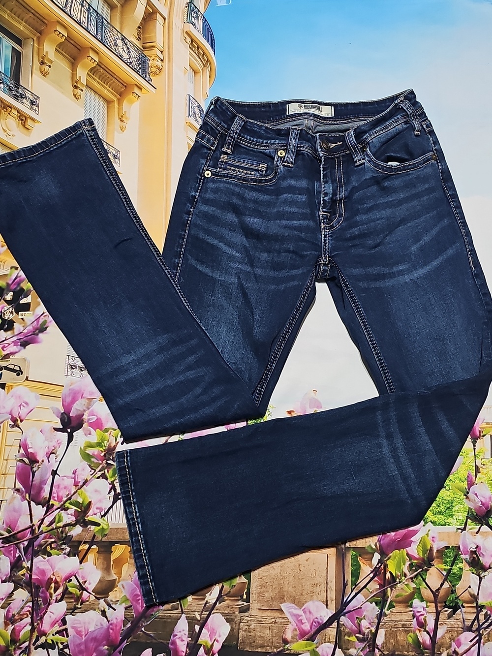 Rock & Roll Denim Blue Jeans Size 24
